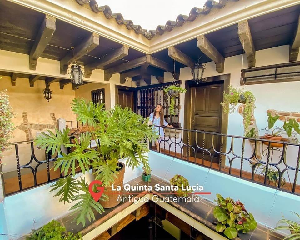 Hotel La Quinta Santa Lucia Antigua Exterior foto